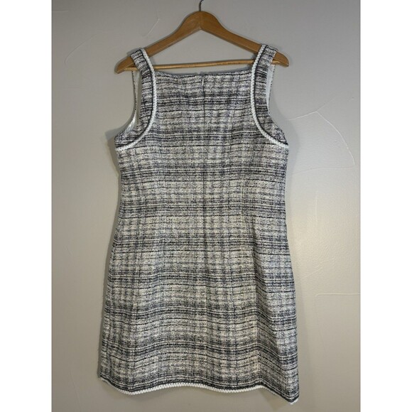 Kobi Halperin Hallie Tweed Metallic Dress NEW Size 16. MSRP $498 - Picture 2 of 9